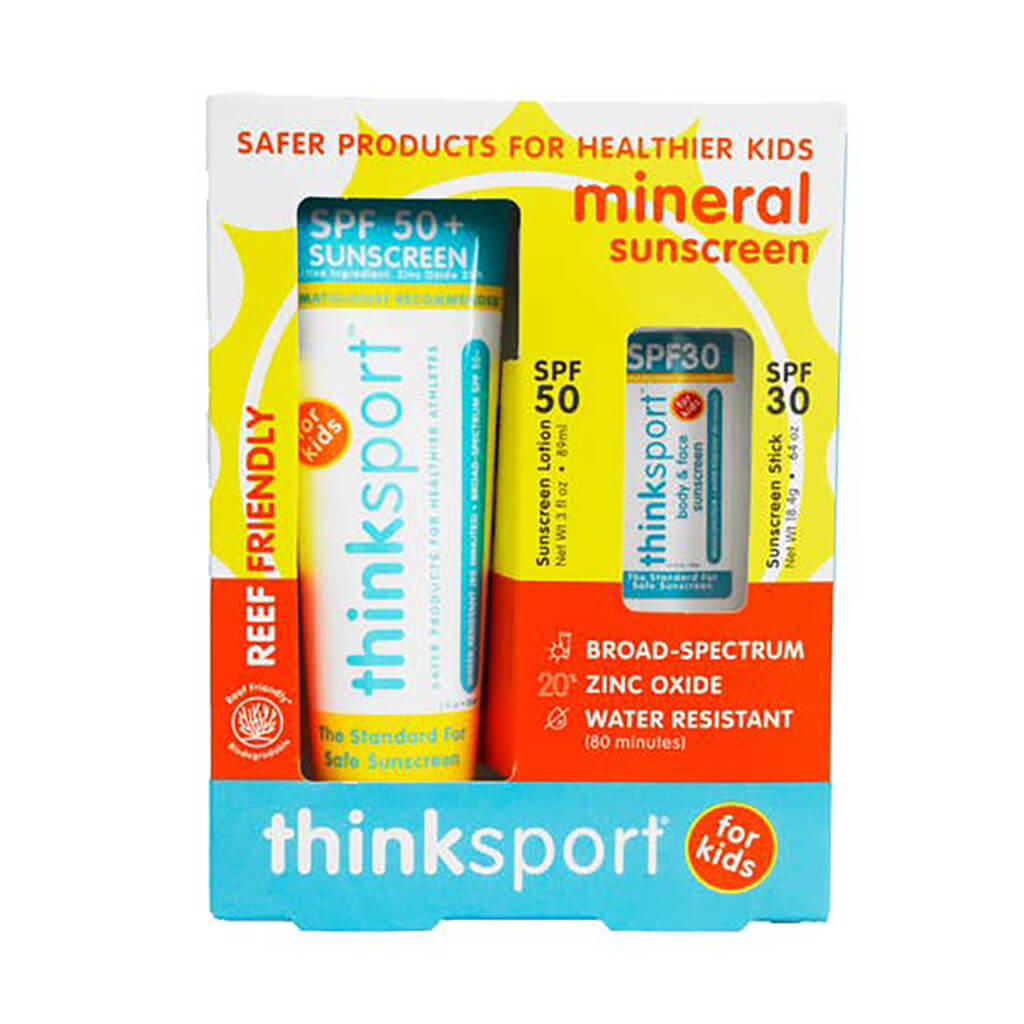 Thinksport Kids Sunscreen Combo Pack
