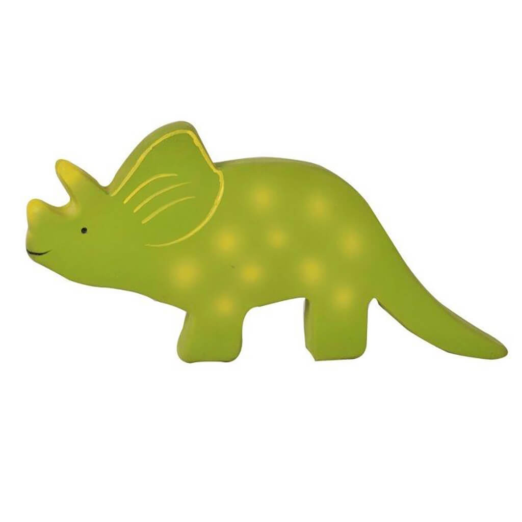 Baby Triceratops Natural Rubber Toy
