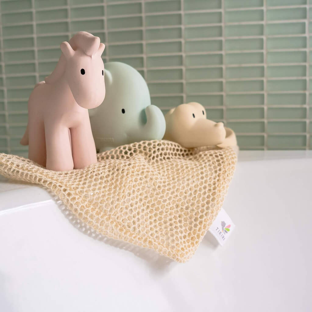 Marshmallow Collection Natural Rubber Rattle