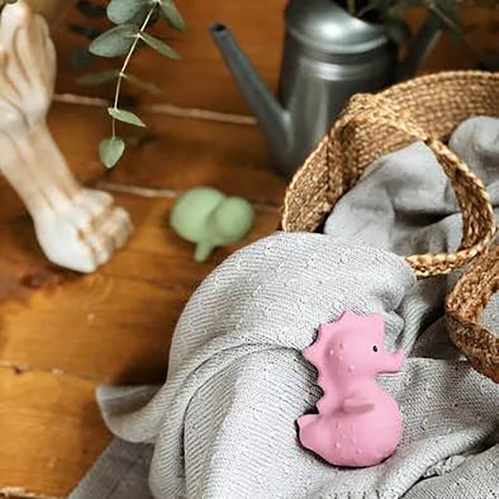 Sea Horse Natural Rubber Rattle