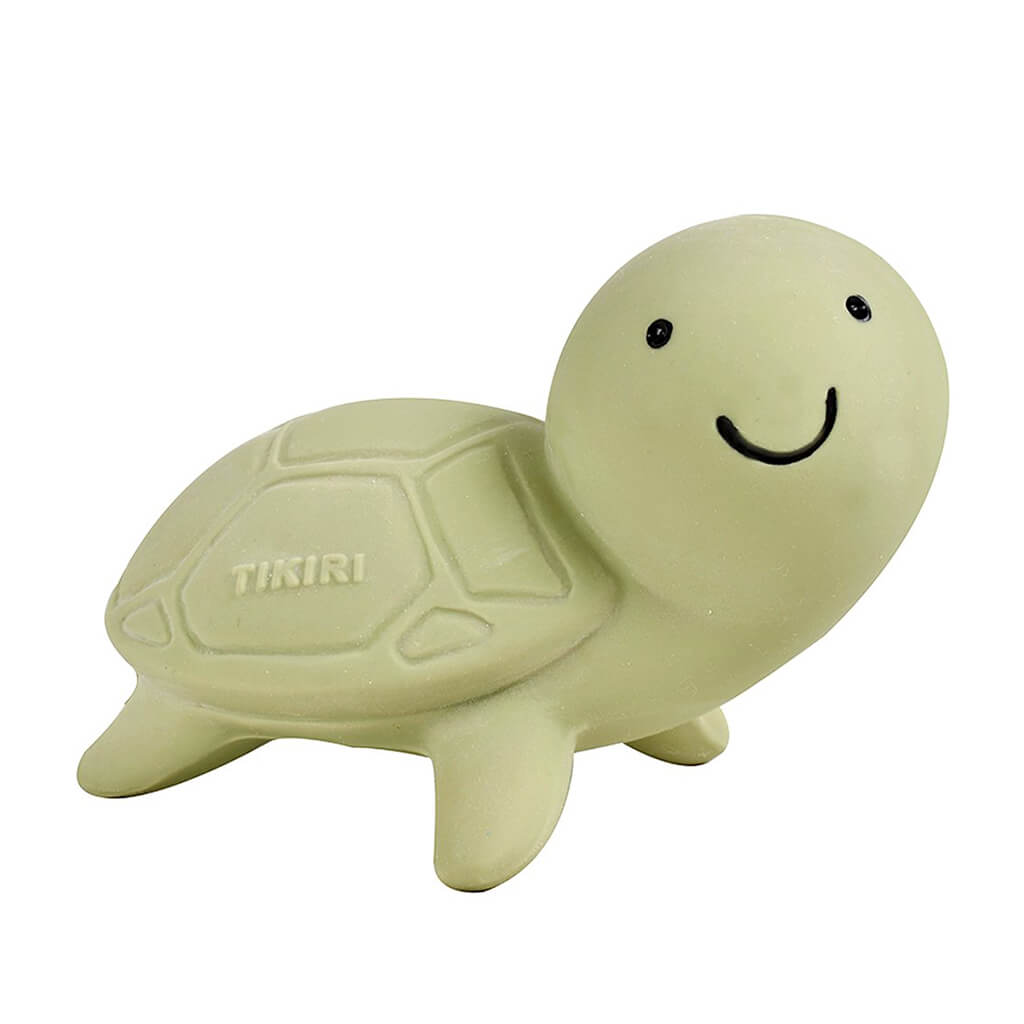 Turtle Natural Rubber Rattle