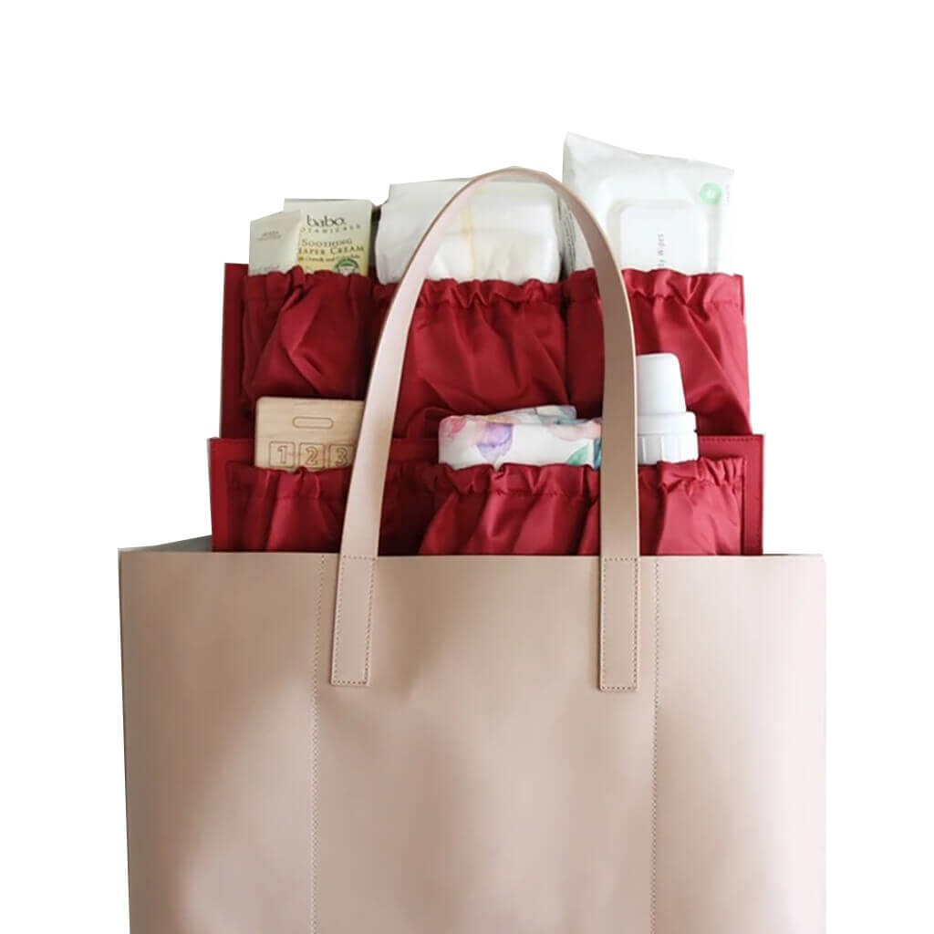 ToteSavvy Bag Organizer Luxe Red