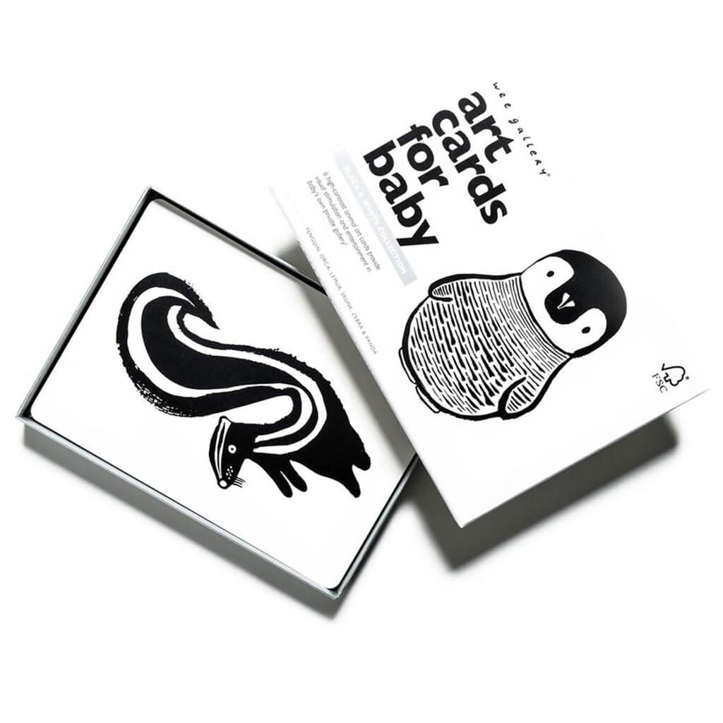 Art Cards for Baby Black and White Collection