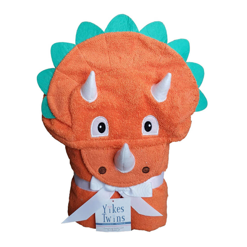 Character Hooded Towel Triceratops Dinosaur