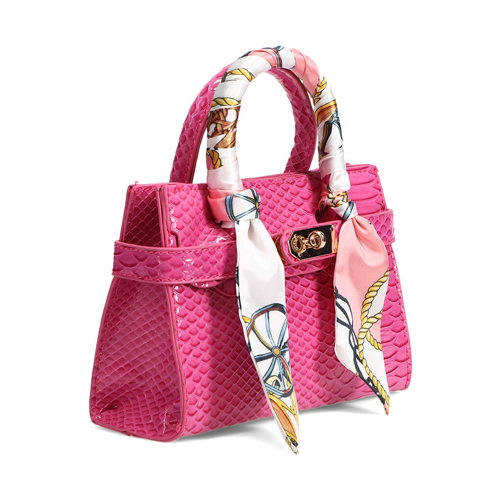 Dolce & Gabbana Sicily scarf-detail top-handle Bag - Farfetch